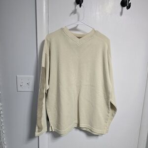 Men's Long Sleeve V-Neck Pullover By Bert Pulitzet